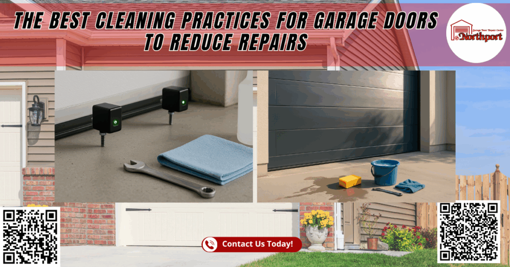 The Best Cleaning Practices for Garage Doors to Reduce Repairs - Northport Garage Door Repair Center